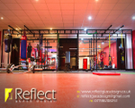 Decorative mirrored Gym wall portfolio