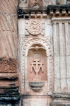 Santiago Apóstol, façade portal, left niche