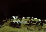 Planetarium model from south