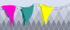 bunting over glass - 1