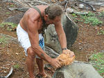 070115 Devils Island Cracking the Coconut