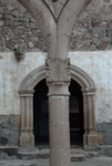 Portería column & cloister portal