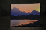 Sunset on the Snake River - canvas