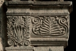 San Lorenzo, façade portal, left pilaster imposts
