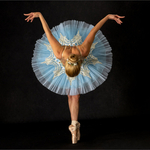 Charlie Kidd-Gold Medal-Digital-The Ballerina in blue