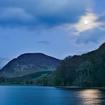 dusk on loweswater