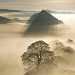 Pyramid of the Derbyshire Peak District.