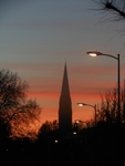 Sunset, St Mary Magdalene's Church, Paddington