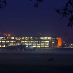 Chocolate Factory by Night