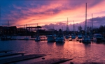 Preston Marina Sunset