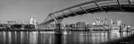 St Pauls and Millennium Bridge Panorama