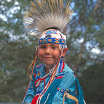 Young Native Indian, Alberta, Canada