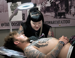 Bristol Tattoo Convention portfolio