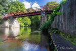 The Red Bridge, Lagan Towpath, Belfast.