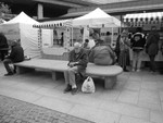 Alone In A Crowded Place (b&w)