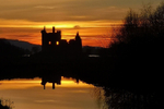 A glowing Kilchurn