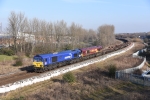 JL - 14.2.23 66090 & 66120 6D11 Lackenby  - Scunthorpe, Cargo Fleet