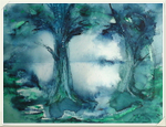 L  11  Two trees by Moonlight