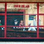 Wall mural, Swanage