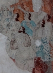 Nave mural, Pentacost, detail