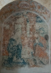 Lower walk testera mural, Nativity