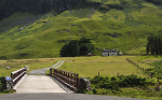 Achnambeithach cottage, Glencoe, Highland, Scotland.