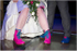 colourful boots