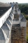 Santa Clara de Asís, parapet merlons