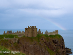 Dunnottar Castle with Evening Rainbow, 3