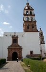 San Buenaventura, façade & bell-tower (La Tercera Orden behind)