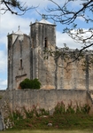San Juan Bautista, atrial wall, façade & bell-towers
