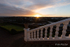 Castle Gardens overlooking Lisburn at sunrise