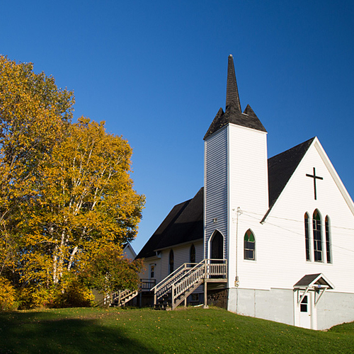 St. Helen's Anglican Church in Licford, New Brunswick Canada.