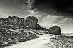 Winter, Cow and Calf Rocks