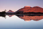 First light over Loch Culdrommannan