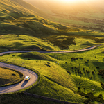 Derbyshire in the Peak District, England.UK