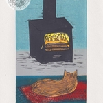 This is the Life - linocut