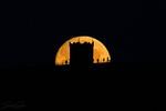 Rivington Pike Moonset