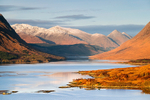The Bidean nam Bian range across Loch Etive, Highland