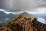 Cul Beag from the stac
