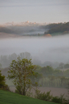 Early morning view from our kitchen window