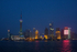 Pudong Skyline at Night from the Bund
