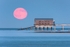ab389 Moonrise - Bembridge lifeboat station