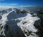 A00733HX Coire nan Lochan & Stob Coire nan Lochan from above Glen Coe