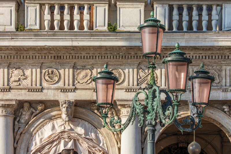 Venetian Lamp Post, Piazza San Marco