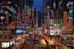Neon Fantasy #5, Des Voeux Road, Central, Hong Kong