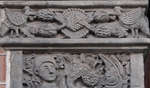 Left pilaster impost