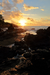 Pacific Ocean sunset, Drake Bay, Osa Peninsula, Costa Rica