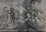 Lower scene detail