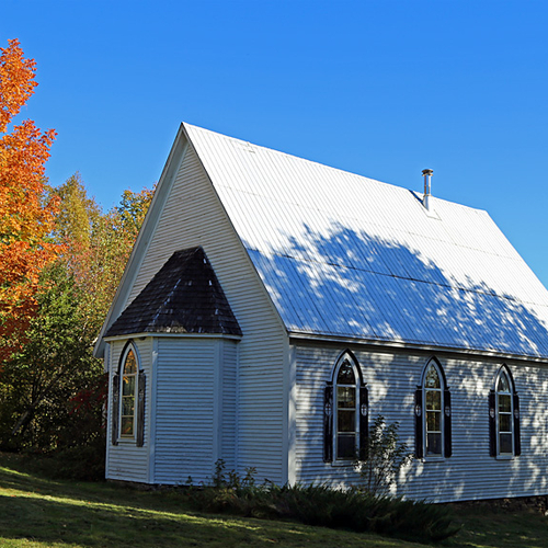 Upper Hampstead Baptist Church is located in Queens County, New Brunswick, Canada